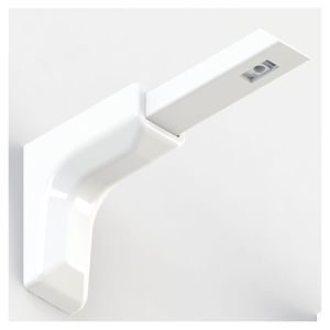 Silent Gliss 11154 - 120mm Adjustable Bracket with Cover for Curtain Tracks